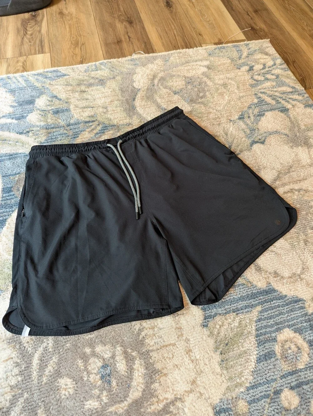 Rhoback Black Athletic Shorts